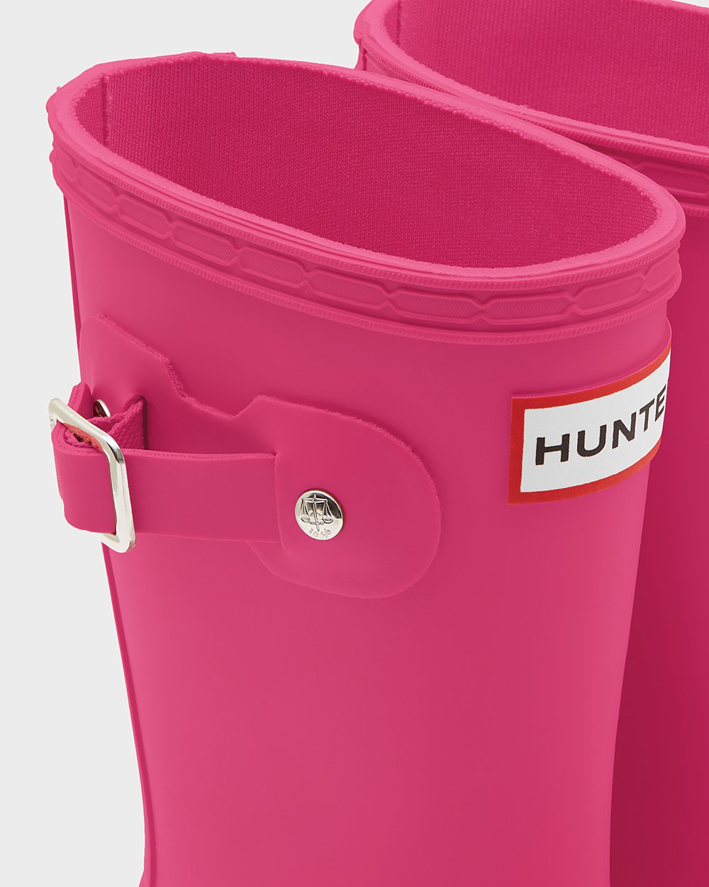 Kids Rain Boots - Hunter Original Little (89IGUDVLP) - Light Pink